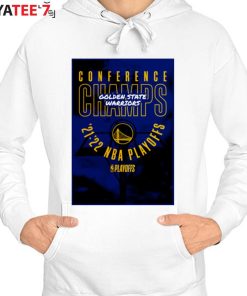 2021-2022 Nba Playoffs Golden State Warriors Conference Champs T-s Hoodie