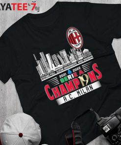 2021-2022 Serie A Champ19ns AC Milan Champions Shirt