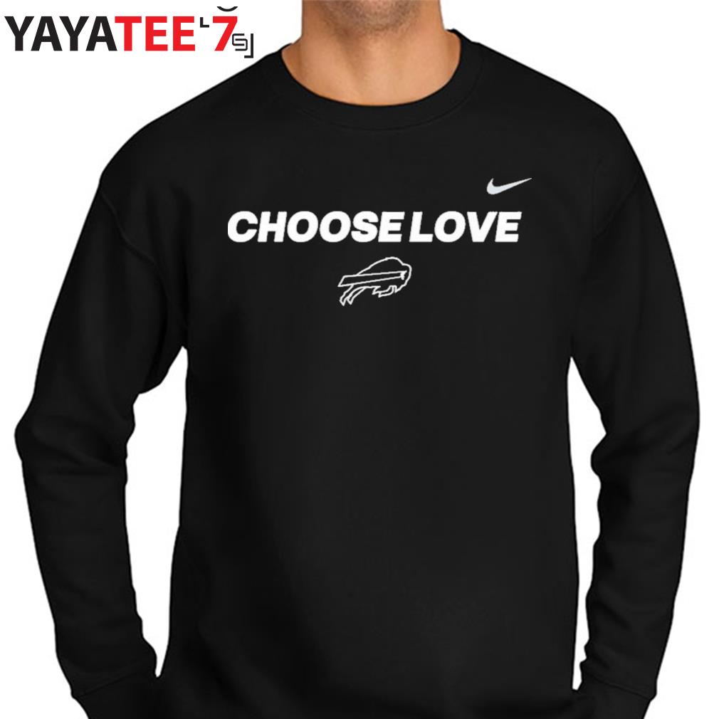 Awesome Choose Love Buffalo Bills Shirt