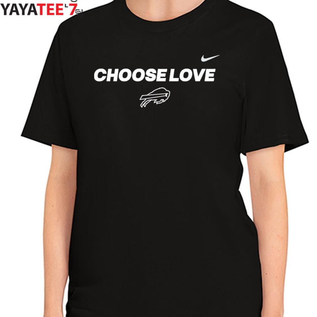 Awesome Choose Love Buffalo Bills Shirt