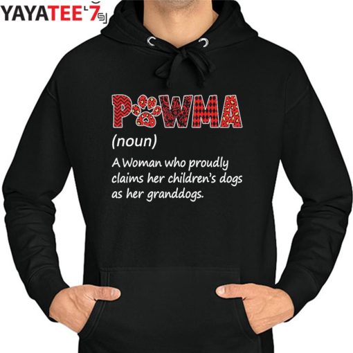 Best Gifts For Cat Lovers Cat Mom Pawma Noun A Woman Who Proudly T-Shirt Hoodie