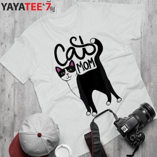 Best Gifts For Cat Lovers Cute Cat Mothers Day Gifts Tuxedo Cat Mom T-Shirt