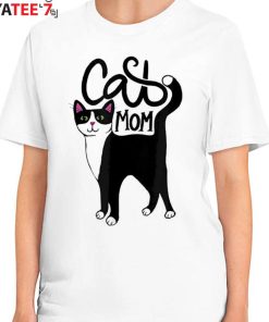 Best Gifts For Cat Lovers Cute Cat Mothers Day Gifts Tuxedo Cat Mom T-Shirt Women's T-Shirt
