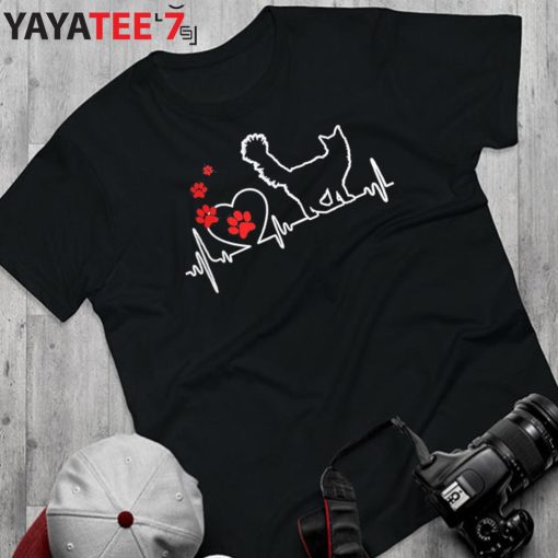 Best Gifts For Cat Lovers Heartbeat Cat Kitten Lover Cat Mothers Day Gifts T-Shirt
