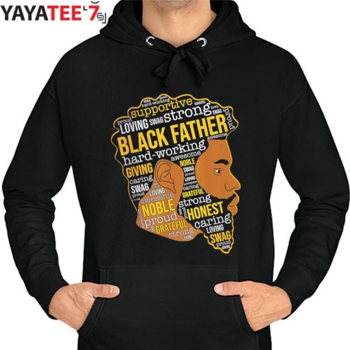 Black Father King Black Dad Afro African Man Black History Month Father’s Day Gift Shirt Hoodie