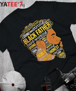 Black Father King Black Dad Afro African Man Black History Month Father’s Day Gift Shirt