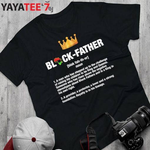 Black Father Noun Black Dad African American Dad Black History Month Shirt