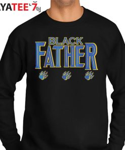 Black Father Panther Black Dad African American Dad Shirt Father’s Day Gift Sweater