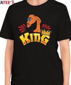 Black King Black Dad Husband Melanin Father African American Melanin Men Shirt Women's T-Shirt