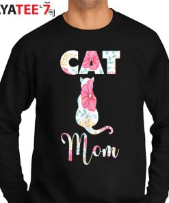 Cat Mom Best Gifts For Cat Lovers Cat Mothers Day Gifts T-Shirt Sweater