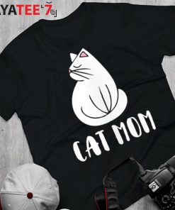 Cat Mom Best Gifts For Cat Lovers Cute Kitty Cats Moms Crazy Cat Lady T-Shirt
