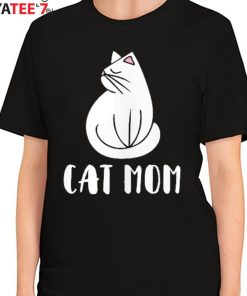 Cat Mom Best Gifts For Cat Lovers Cute Kitty Cats Moms Crazy Cat Lady T-Shirt Women's T-Shirt