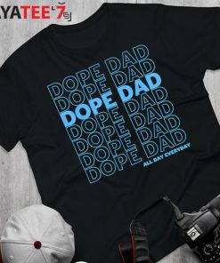 Dope Black Dad Black Fathers Matter African American Black History Month Shirt