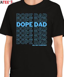 Dope Black Dad Black Fathers Matter African American Black History Month Shirt Women's T-Shirt