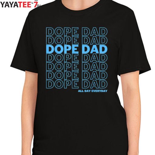 Dope Black Dad Black Fathers Matter African American Black History Month Shirt Women's T-Shirt
