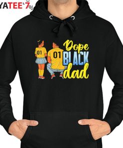 Dope Black Dad Melanin Father Daughter African American Shirt Father’s Day Gift Hoodie