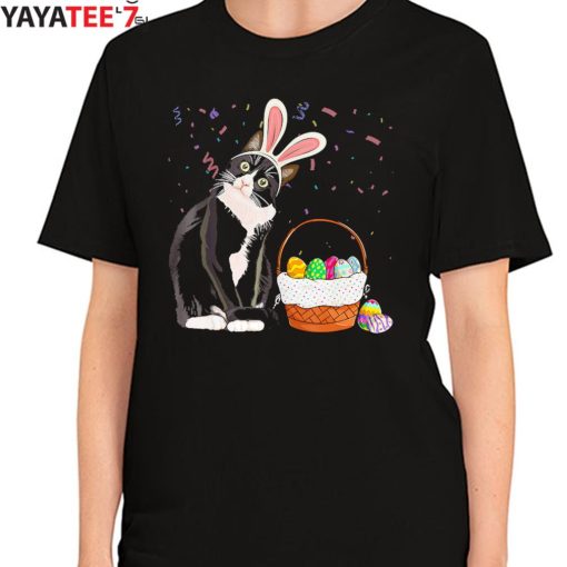 Easter Day Best Gifts For Cat Lovers Cat Bunny Ears Cat Mothers Day Gifts Women T-Shirt Women's T-Shirt