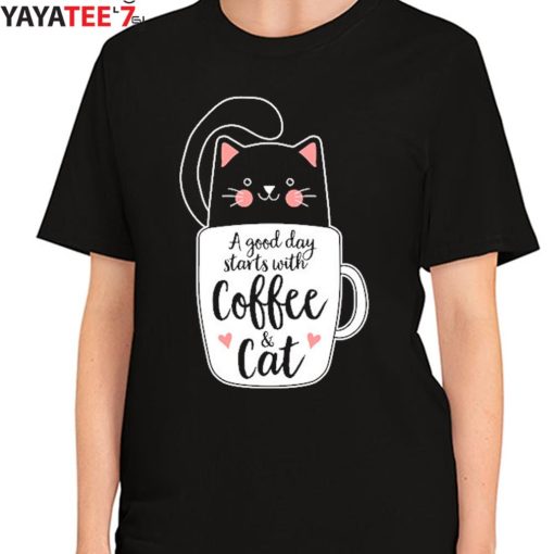 Funny Cat Mom Best Gifts For Cat Lovers Coffee Mug Cats Coffee T-Shirt Women's T-Shirt