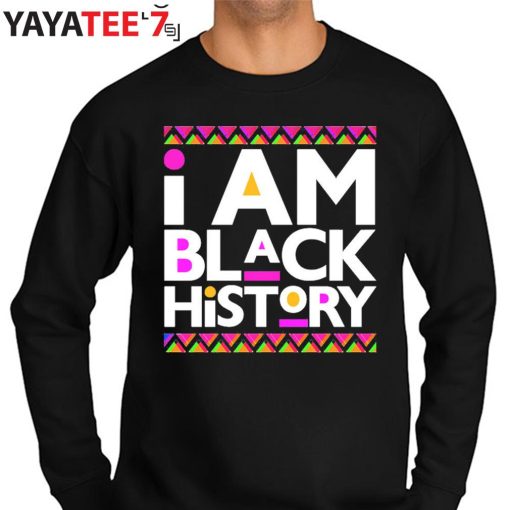 I Am Black History Month Melanin King Black Dad African American Shirt Sweater