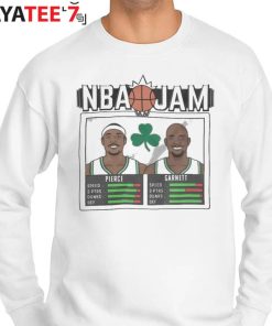 NBA Jam Paul Pierce and Kevin Garnett Boston Celtics Shirt, hoodie