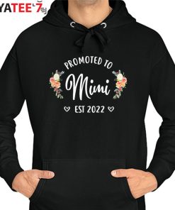 Promoted To Mimi 2022 T-Shirt New Mom Mimi To Be Mothers Day Gift Hoodie