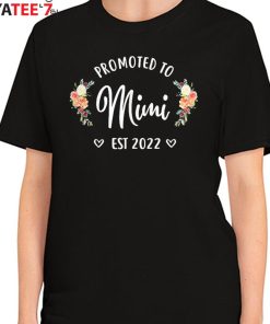 Promoted To Mimi 2022 T-Shirt New Mom Mimi To Be Mothers Day Gift Women's T-Shirt