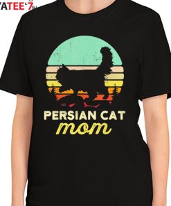 Retro Persian Cat Mom Best Gifts For Cat Lovers Cat Mothers Day Gifts Cute Persian Cat T-Shirt Women's T-Shirt