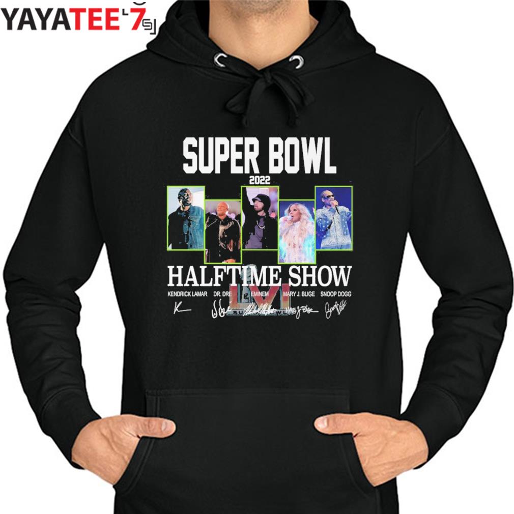 Super Bowl 2022 Halftime Show signatures shirt, hoodie, sweater