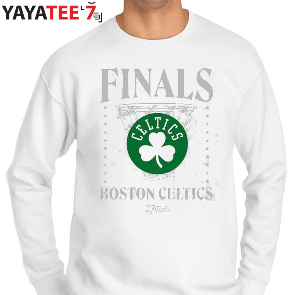 Boston Celtics Sportiqe 2022 NBA Finals Stacked Hoop Bingham T-Shirt - White