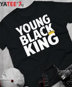 Young Black King Black Dad Afro African American Black History Month Shirt