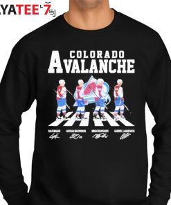 Official Colorado Avalanche Too Many Men Stanley Cup Champions 2022  Signatures shirt, hoodie, sweater, long sleeve and tank top