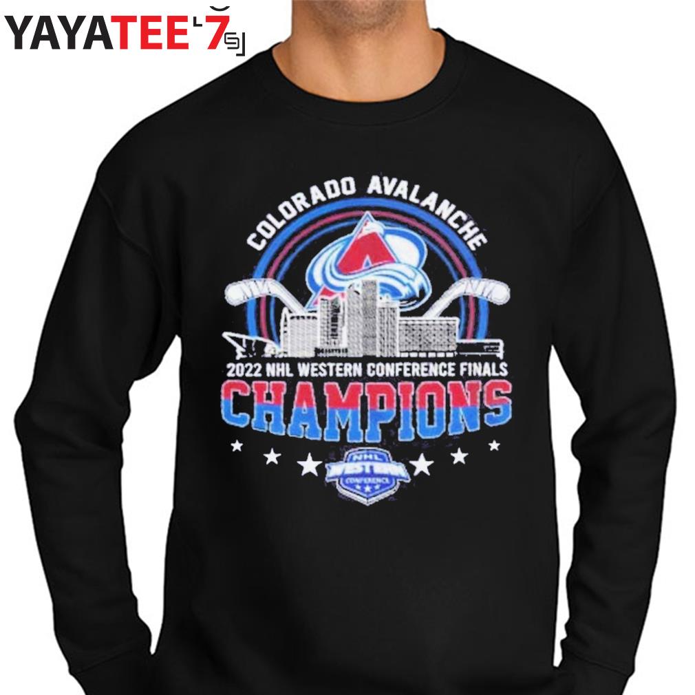 Colorado Avalanche Western Conference Champions Final 2022 NHL Shirt,  hoodie, sweater, long sleeve and tank top
