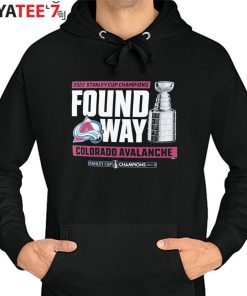 Avalanche 2022 Stanley Cup Champions Found A Way Navy s Hoodie