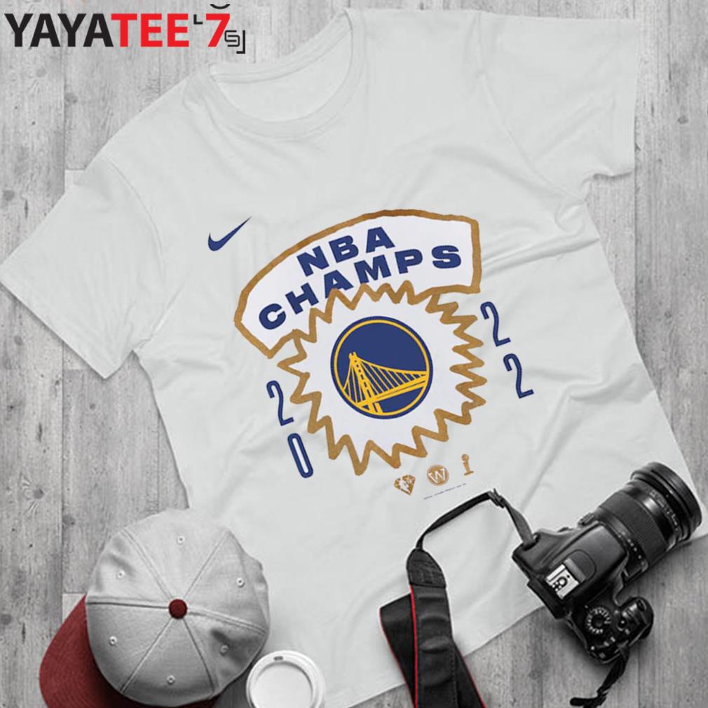 Golden State Warriors Nike NBA Finals 2022 Celebration Roster T-Shirt - Mens
