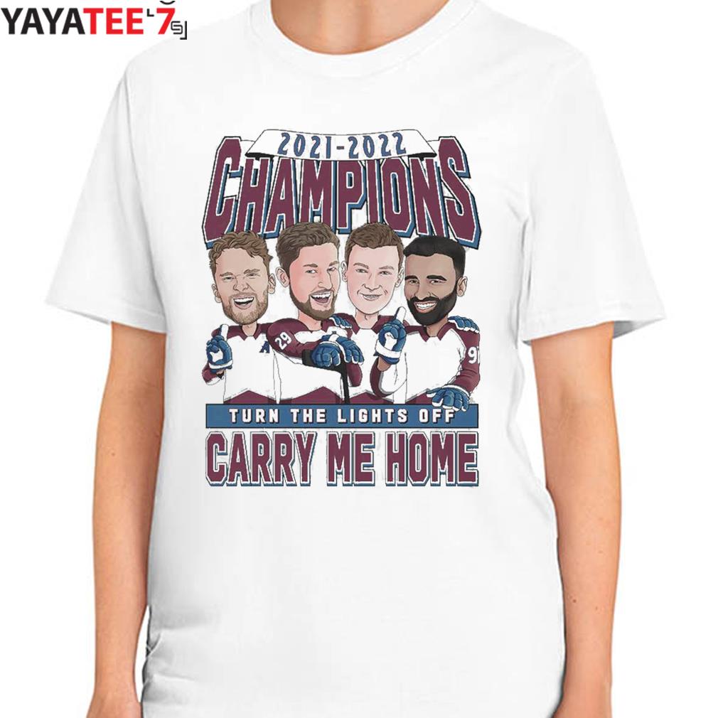 Colorado Avalanche All Time Greats T-Shirt Black (2021 UPDATED)