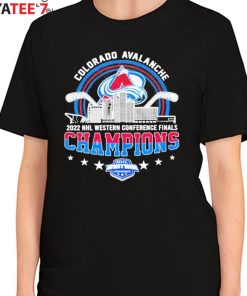 Colorado Avalanche 2022 NHL Western Conference Finals Champions Shirt,  hoodie, sweater, long sleeve and tank top