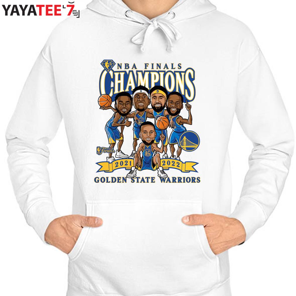 HOT SALE!!! Golden State Warriors 2022 NBA Finals Champions Caricature  T-Shirt