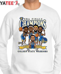 Premium golden State Warriors 2022 NBA Finals Champions Caricature T-Shirt  - White, hoodie, sweater, long sleeve and tank top