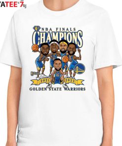 Golden State Warriors Nike NBA Finals 2022 Celebration Roster T