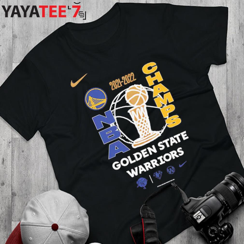 Men's Nike Black Golden State Warriors 2018 NBA Finals Champions Locker  Room T-Shirt