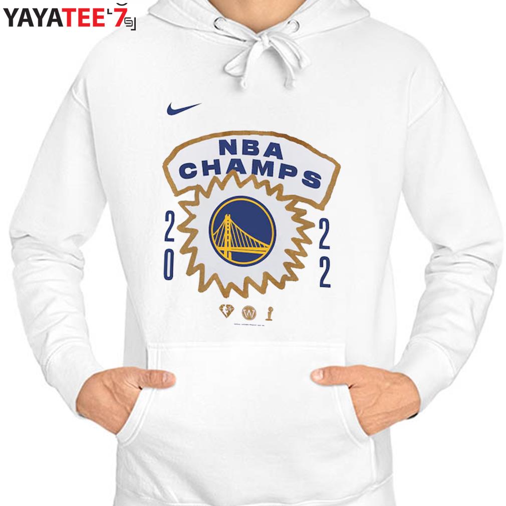 Men's Nike White Golden State Warriors 2022 NBA Finals Champions Roster  T-Shirt