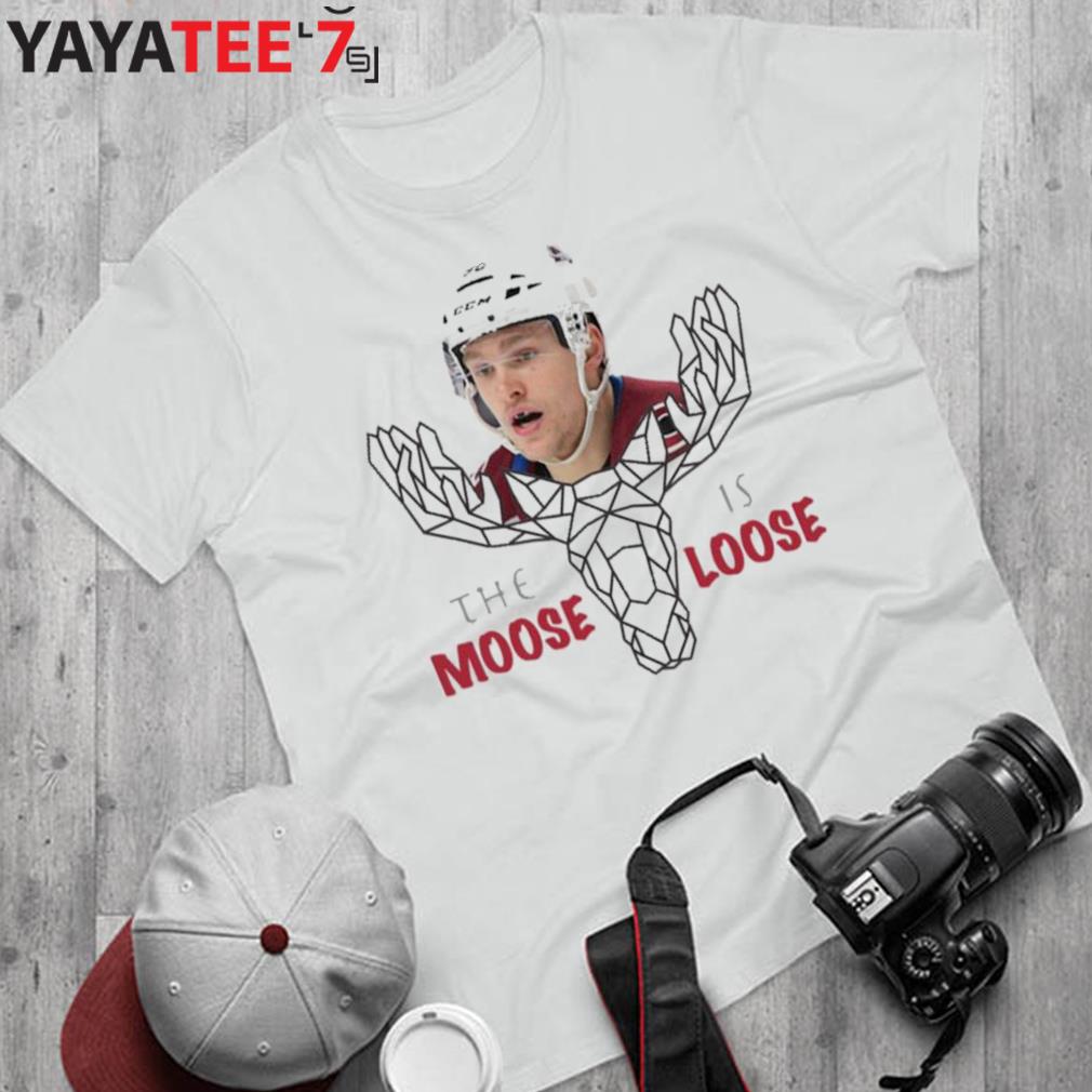 Mikko Rantanen Colorado Avalanche The Moose Is Loose Shirt - Kingteeshop