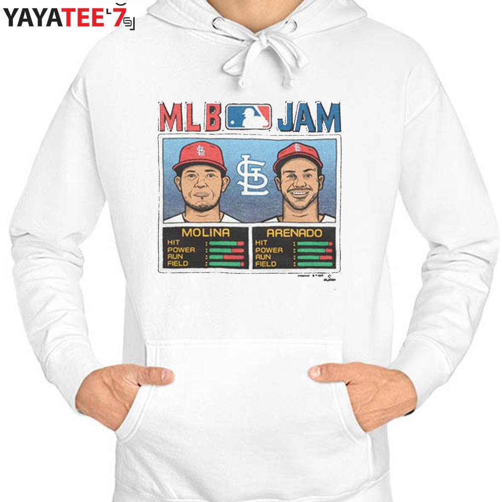 MLB Jam Cardinals Molina And Arenado Retro St. Louis Cardinals T-Shirt,  hoodie, sweater, long sleeve and tank top