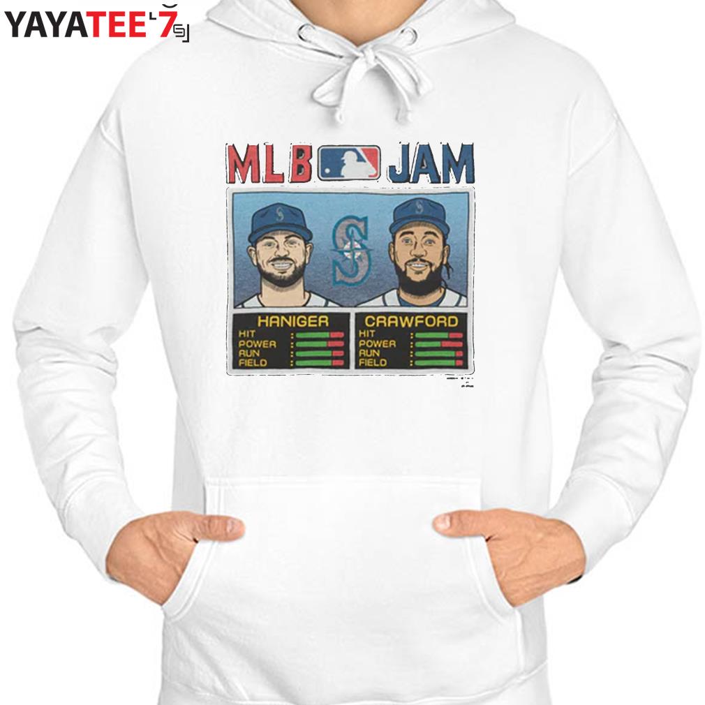 MLB Jam Mariners Haniger And Crawford T Shirt