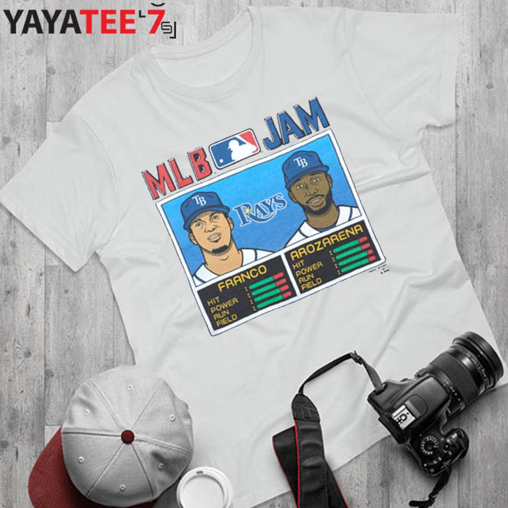 MLB Jam Rays Franco and Arozarena Retro Tampa Bay Rays T-Shirt, hoodie,  sweater, long sleeve and tank top