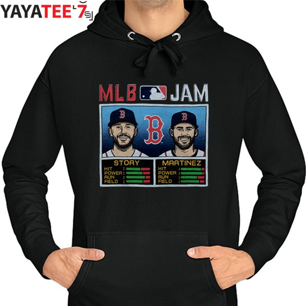 MLB Jam Red Sox Story And Martinez Retro Boston Red Sox T-Shirt, hoodie,  sweater, long sleeve and tank top