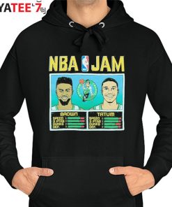 NBA Jam Celtics Brown and Tatum shirt, hoodie, sweater, long sleeve and  tank top