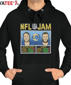 Nfl Jam Los Angeles Rams Cooper Kupp And Matthew Stafford Stafford Shirt,  hoodie, sweater, long sleeve and tank top