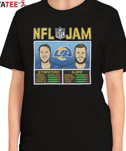 Nfl Jam Los Angeles Rams Cooper Kupp And Matthew Stafford Stafford Shirt,  hoodie, sweater, long sleeve and tank top