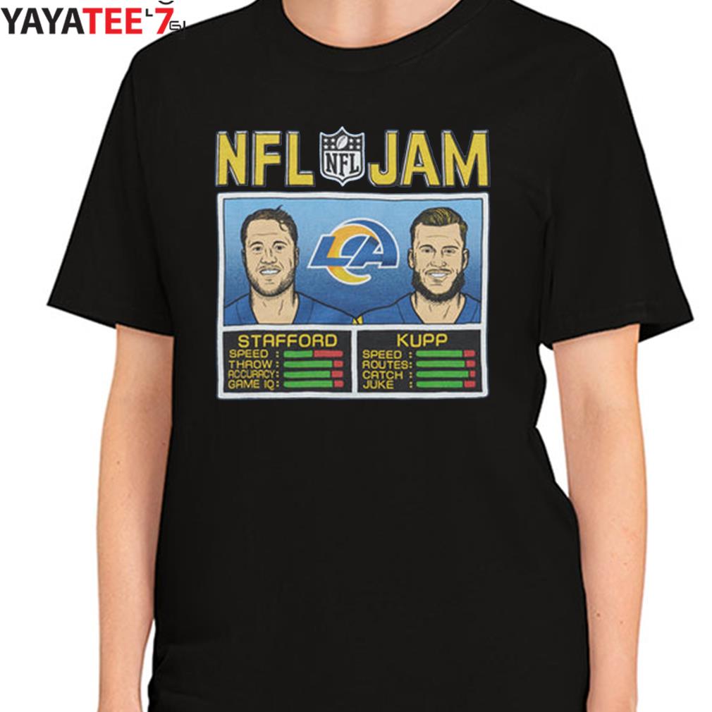 NFL Jam Rams Matthew Stafford And Cooper Kupp shirt, hoodie, sweater,  ladies v-neck and tank top